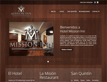 Tablet Screenshot of hotelmissioninn.com
